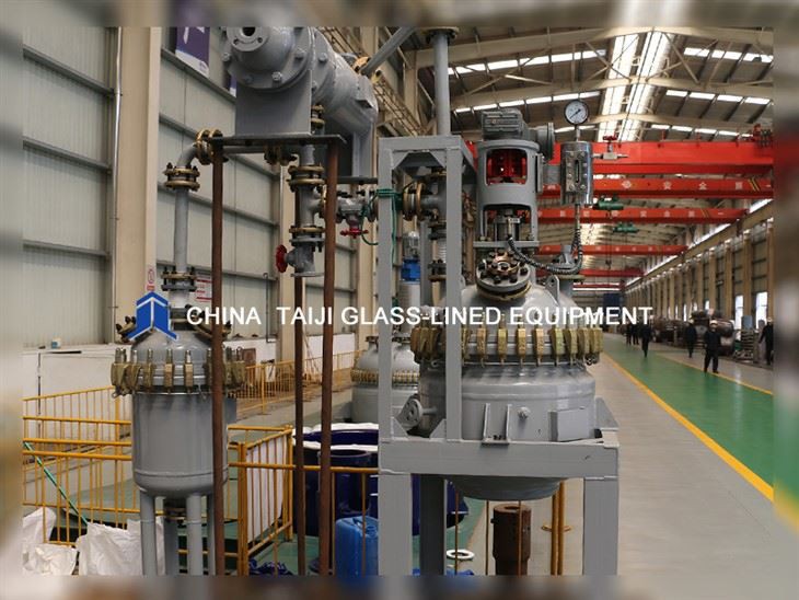 K50L\K100L\K200L\K300L\K500L K Type Glass Lined Reactors