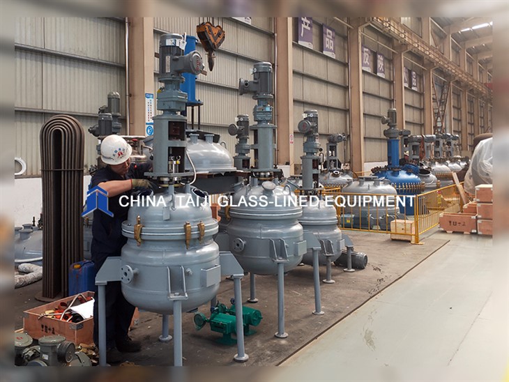 K50L\K100L\K200L\K300L\K500L K Type Glass Lined Reactors